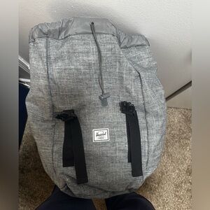 Herschel Supply Company Gray and Black Backpack